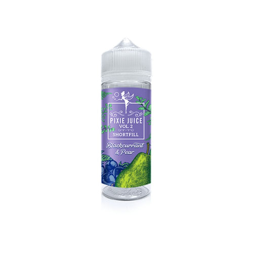 Blackcurrant & Pear 100ml Shortfill by Pixie Juice Vol.2 | The Puffin Hut