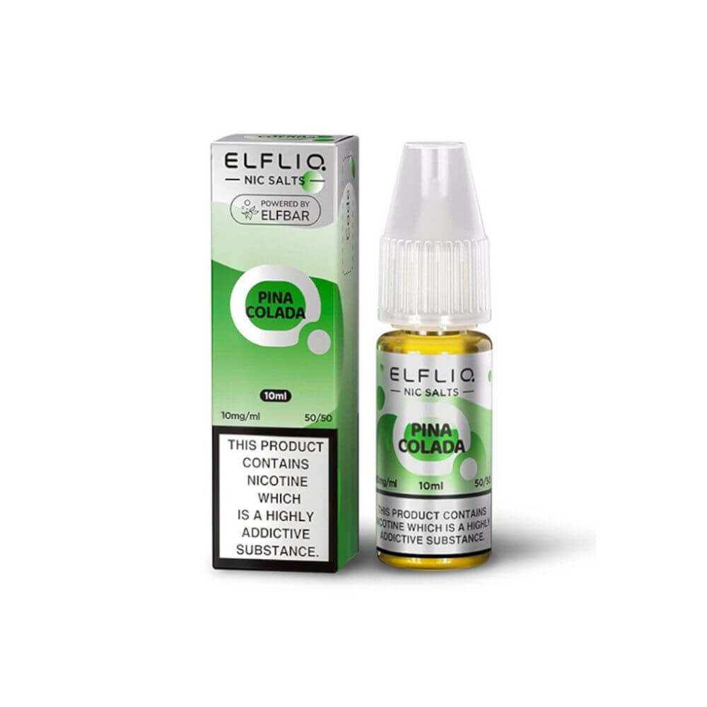 Pina Colada Nic Salt e-Liquid By Elf Bar ElfLiq | Mix & Match The Puffin Hut Pina Colada Nic Salt e-Liquid By Elf Bar ElfLiq | Mix & Match The Puffin Hut