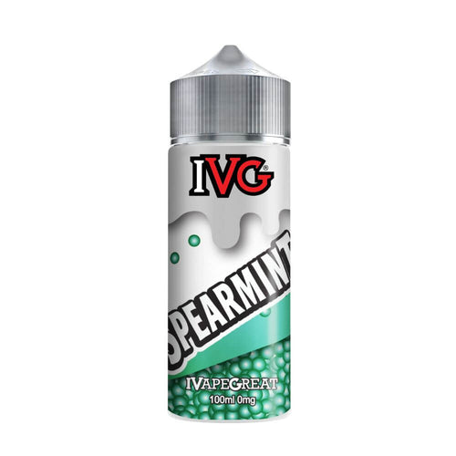 Spearmint 100ml Shortfill e-Liquid by IVG | The Puffin Hut