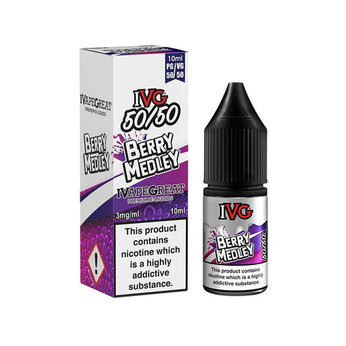 Berry Medley 50/50 eLiquid by IVG | The Puffin Hut