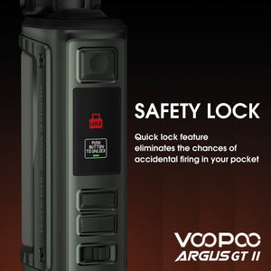 VooPoo Argus GT II Kit - Safety Lock | The Puffin Hut