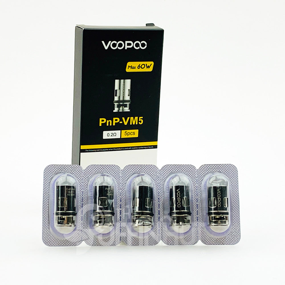 Voopoo Vinci Coils PNP Mesh VM5 0.2ohm 5pack The Puffin Hut Voopoo Vinci Coils PNP Mesh VM5 0.2ohm 5pack The Puffin Hut