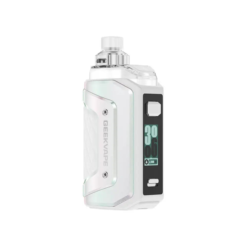 Geekvape Aegis Hero 5 Pod Kit - Pure White | The Puffin Hut