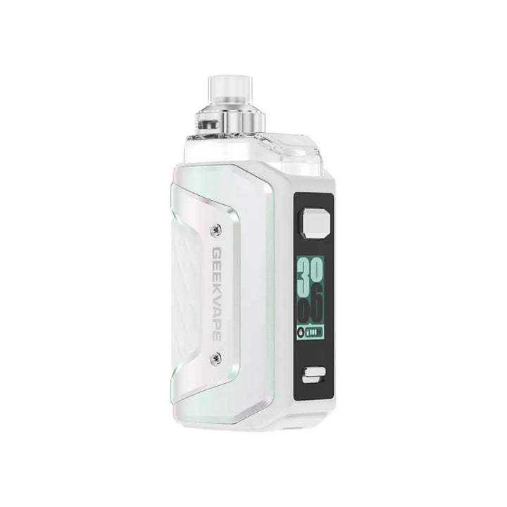 Geekvape Aegis Hero 5 Pod Kit - Pure White | The Puffin Hut