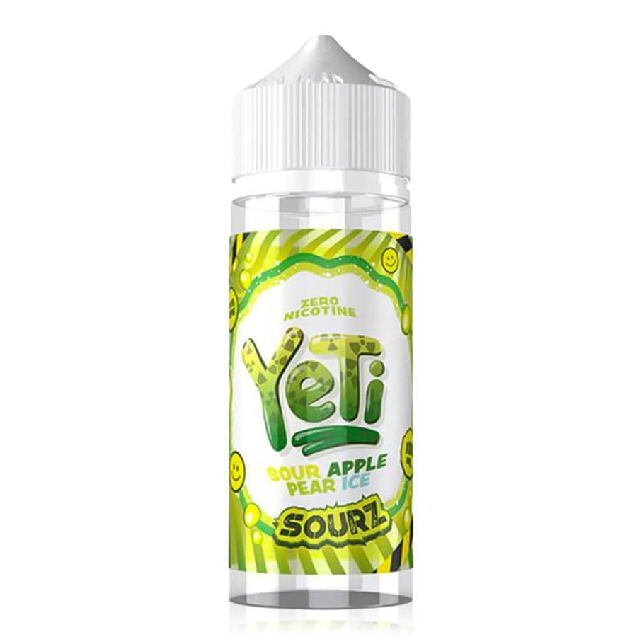 Sour Apple Pear Ice 100ml Shortfill e-Liquid by Yeti Sourz | The Puffin Hut