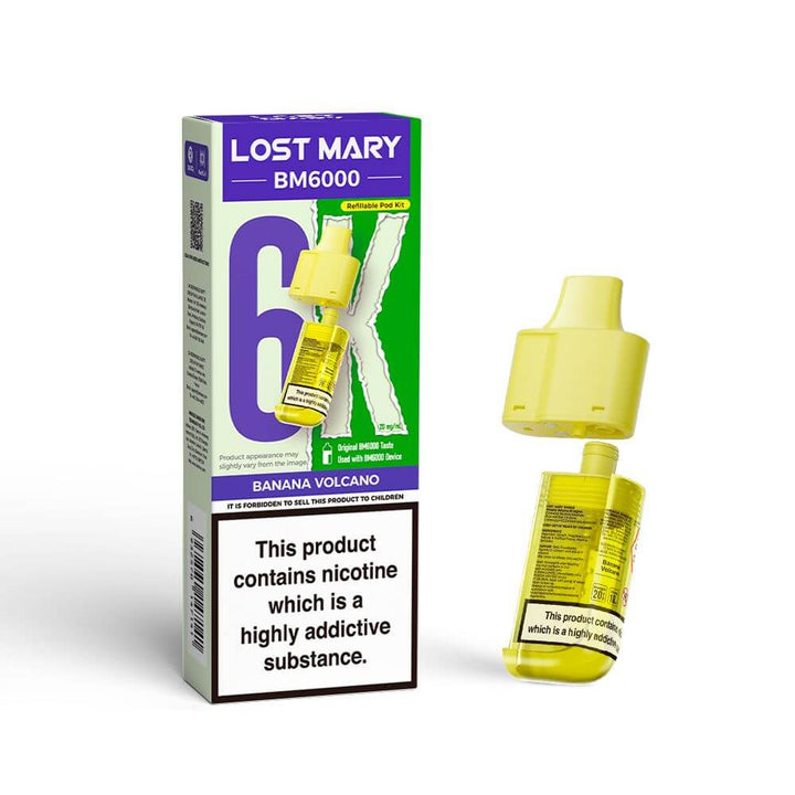Lost Mary BM6000 Refill Pack - Banana Volcano