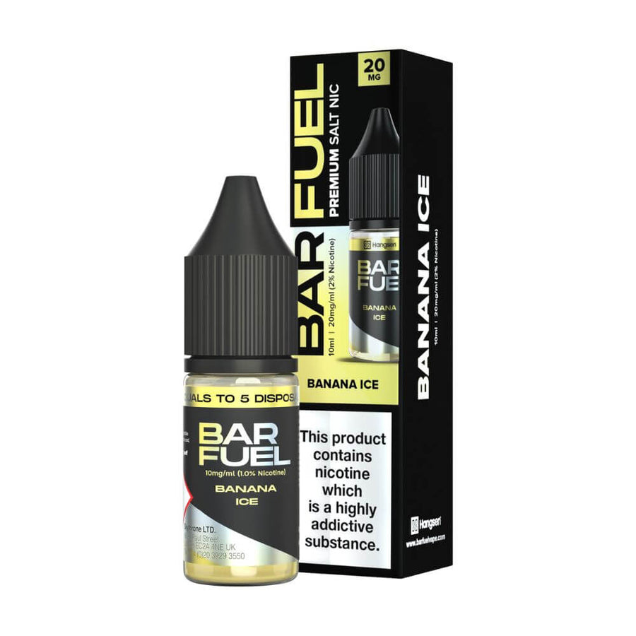 Banana Ice Bar Fuel Nic Salt e-Liquid by Hangsen | The Puffin Hut