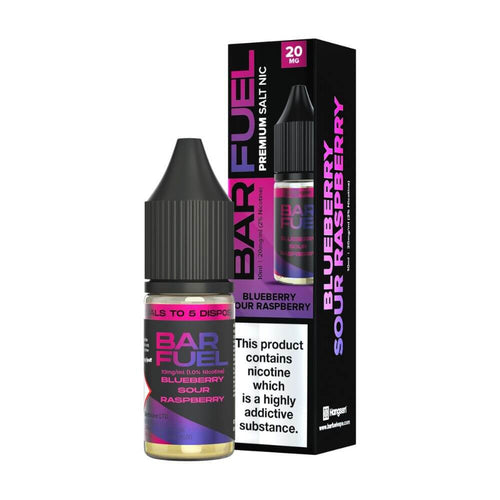 Blueberry Sour Raspberry Bar Fuel Nic Salt e-Liquid by Hangsen | The Puffin Hut