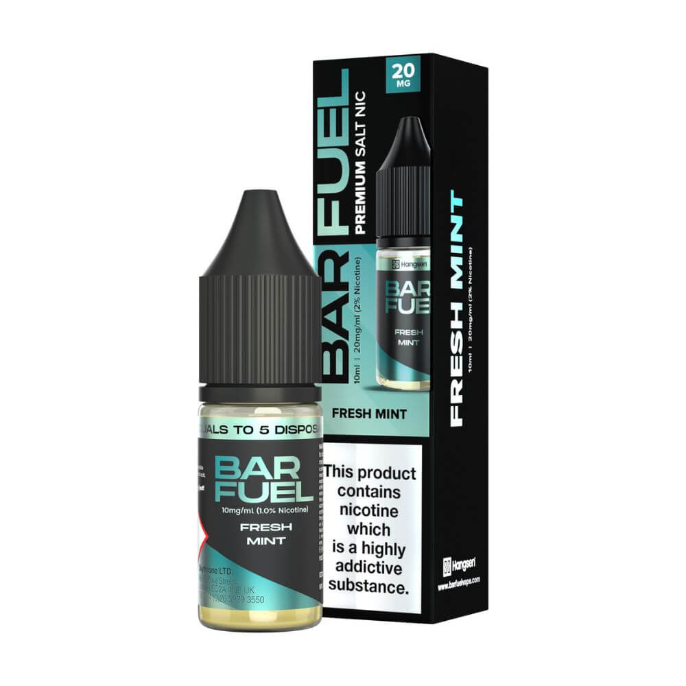 Fresh Mint Bar Fuel Nic Salt e-Liquid by Hangsen | The Puffin Hut