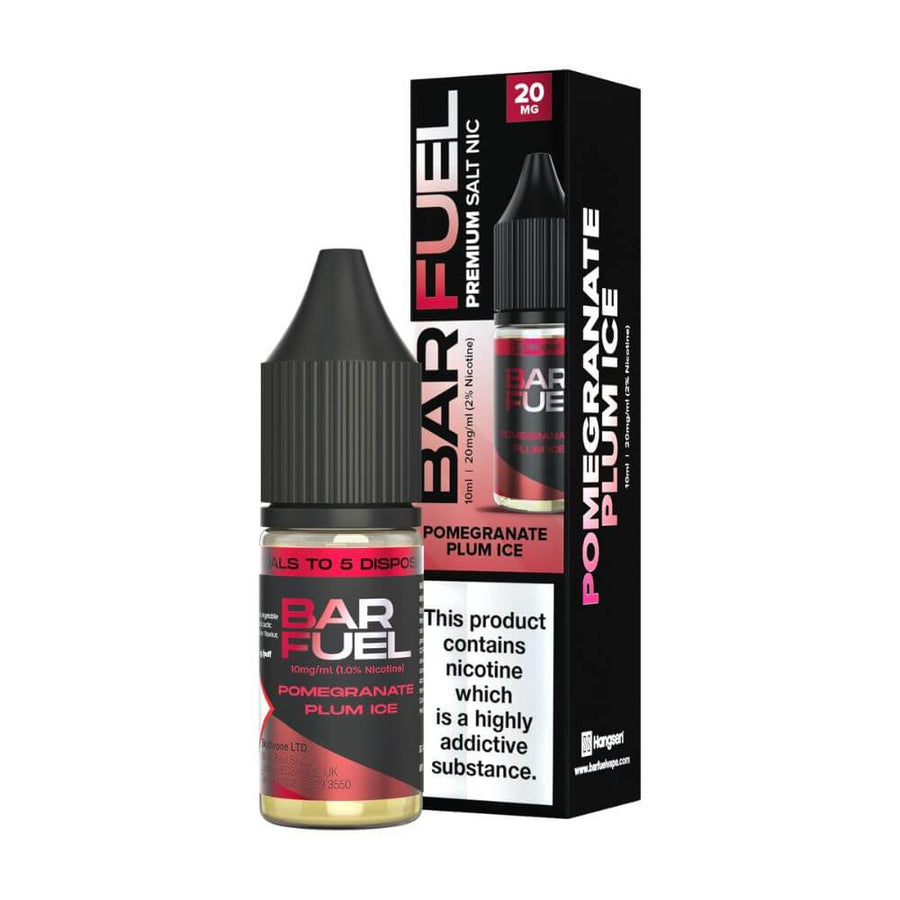 Pomegranate Plum Ice Bar Fuel Nicotine Salt e-Liquid by Hangsen | The Puffin Hut