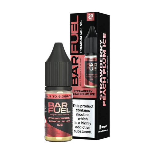 Strawberry Peach Plum Ice Bar Fuel Nicotine Salt e-Liquid by Hangsen | The Puffin Hut