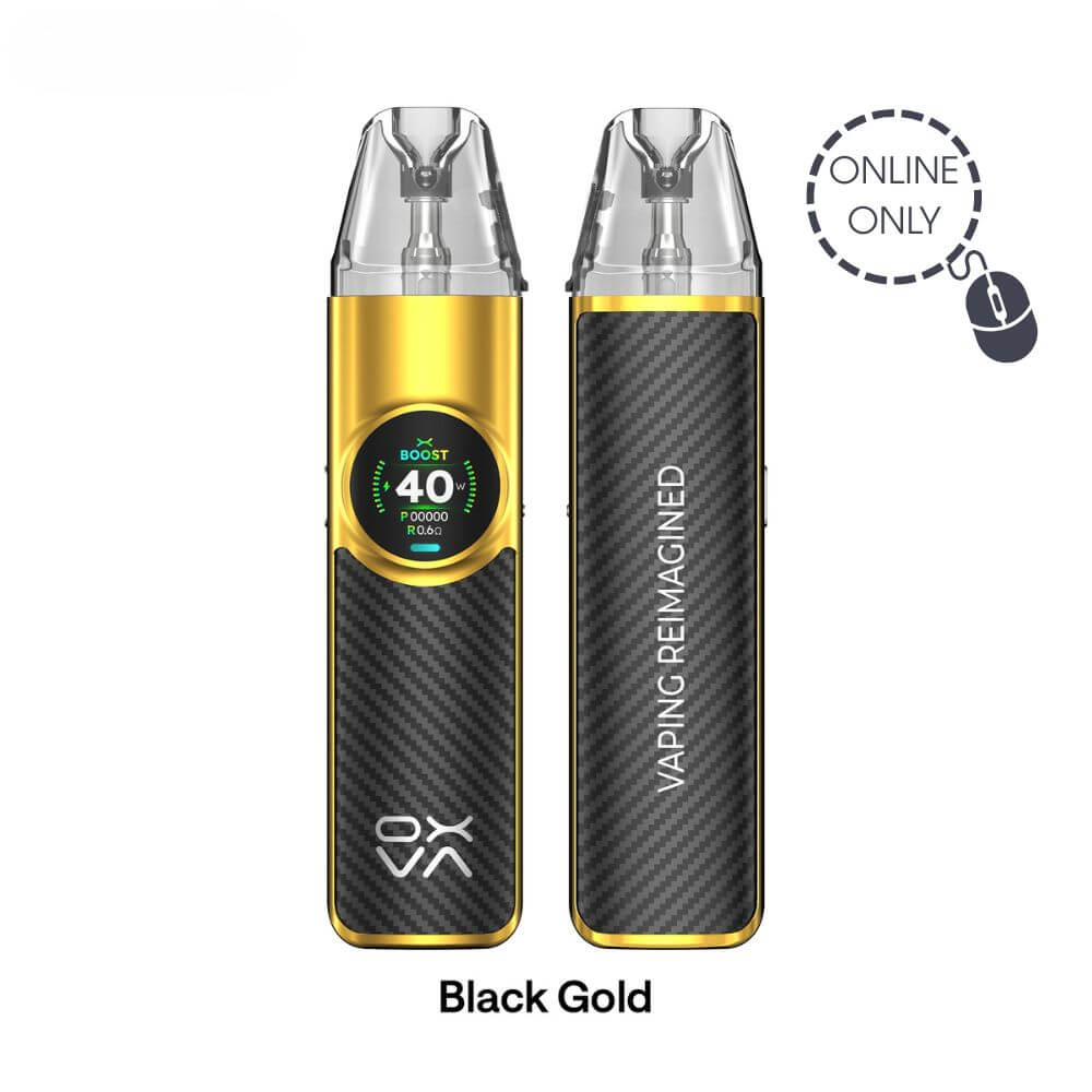 OXVA NeXLIM Vape Pod Kit - Black Gold | The Puffin Hut