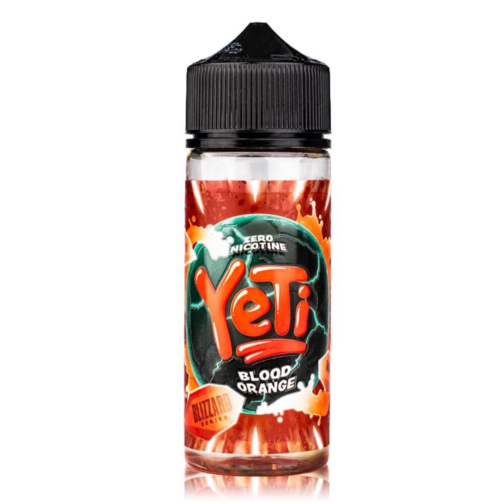Blood Orange 100ml Shortfill e-Liquid by Yeti Blizzard | The Puffin Hut