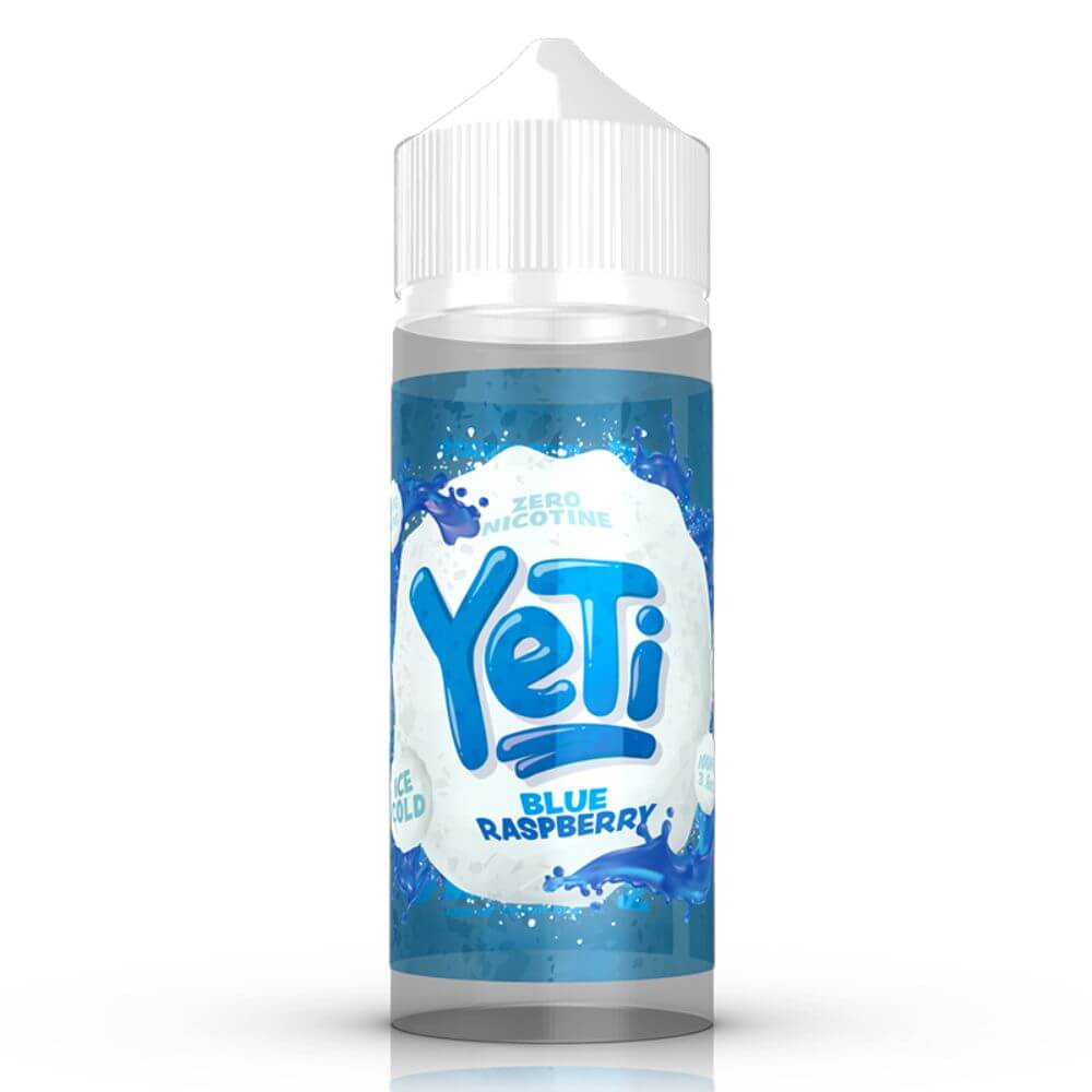 Blue Raspberry Ice 100ml Shortfill e-Liquid by Yeti | The Puffin Hut