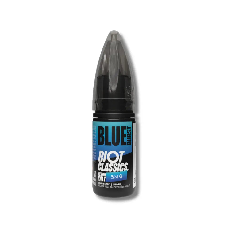 Blue Burst Hybrid Salt e-Liquid by Riot Classics | The Puffin Hut