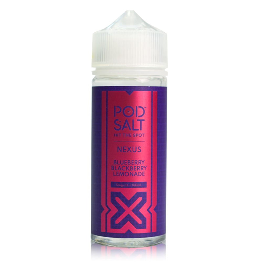 Blueberry Blackberry Lemonade 100ml Shortfill e-Liquid by Pod Salt Nexus | The Puffin Hut