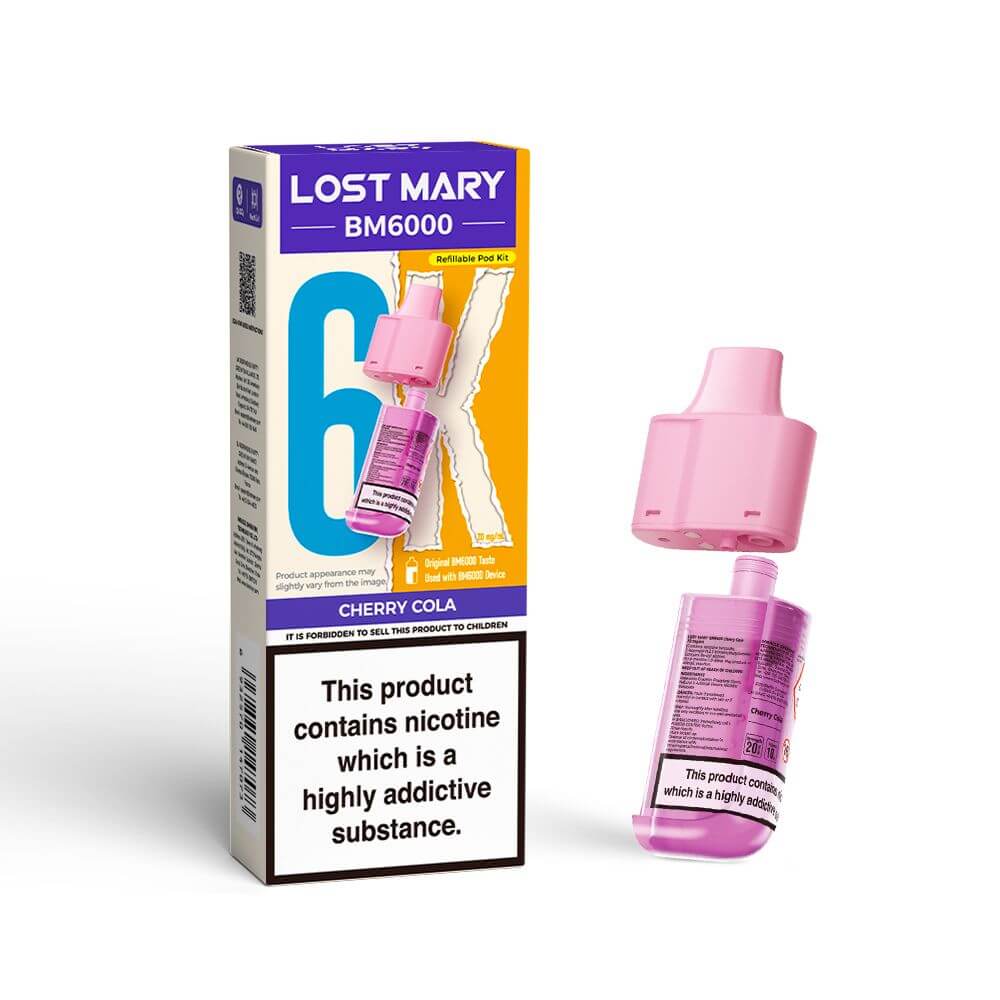 Lost Mary BM6000 Refill Pack - Cherry Cola