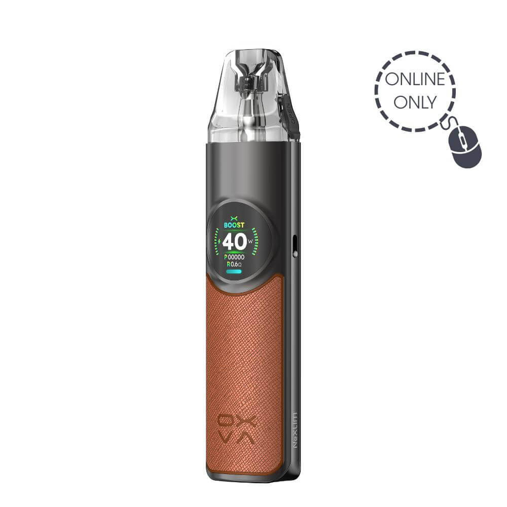 OXVA NeXLIM Vape Pod Kit - Dark Brown | The Puffin Hut