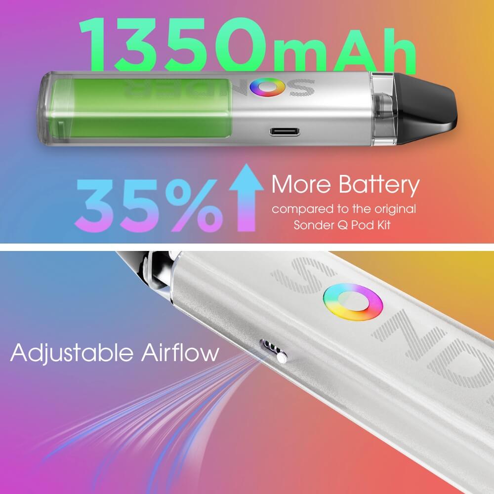 Geekvape Sonder Q2 Pod Kit - Features | The Puffin Hut