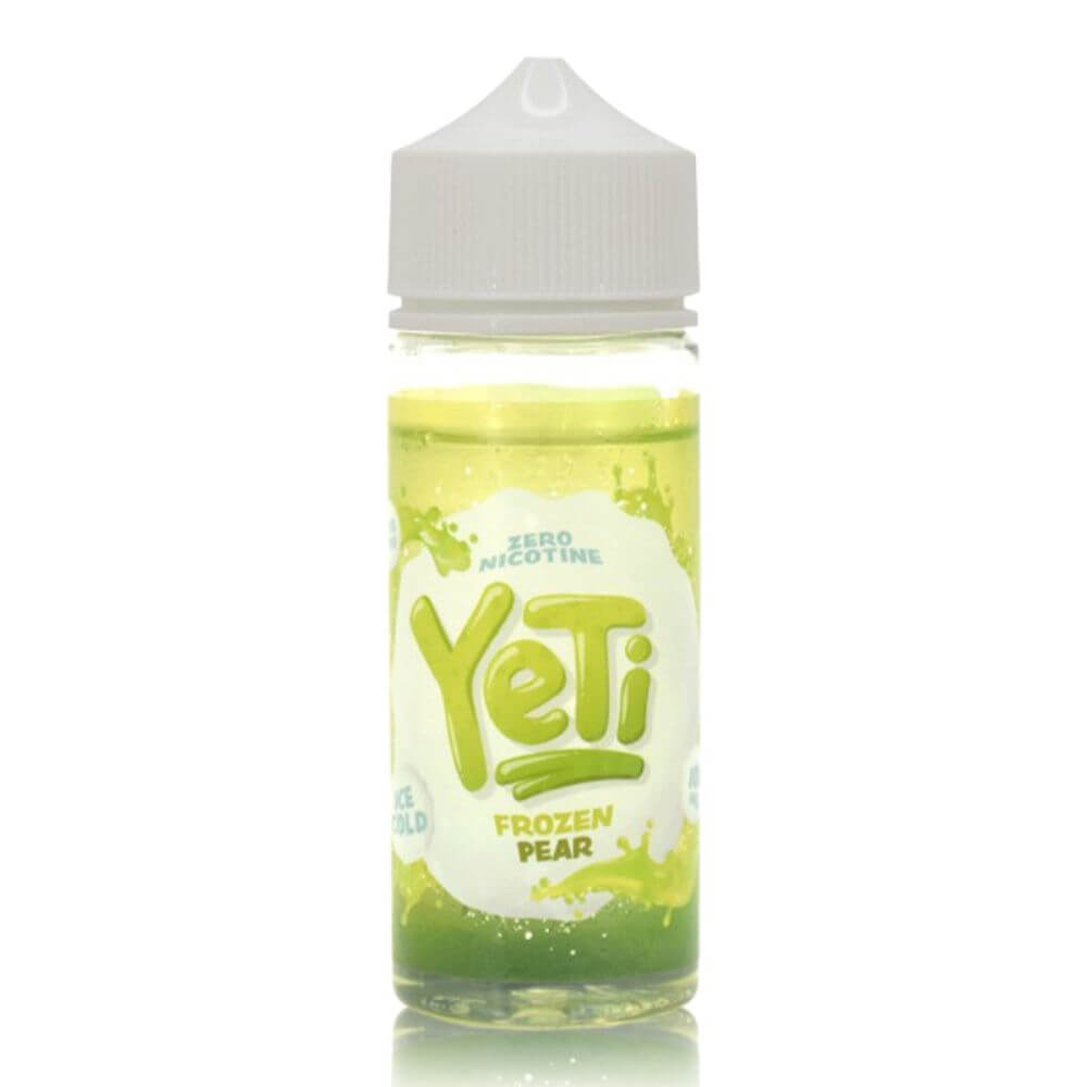 Frozen Pear 100ml Shortfill e-Liquid by Yeti | The Puffin Hut