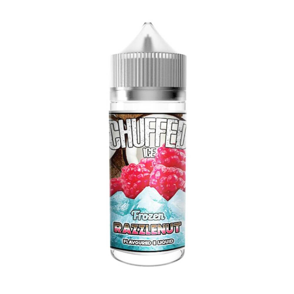 Frozen Razzlenut 100ml Shortfill eLiquid by Chuffed Ice | The Puffin Hut