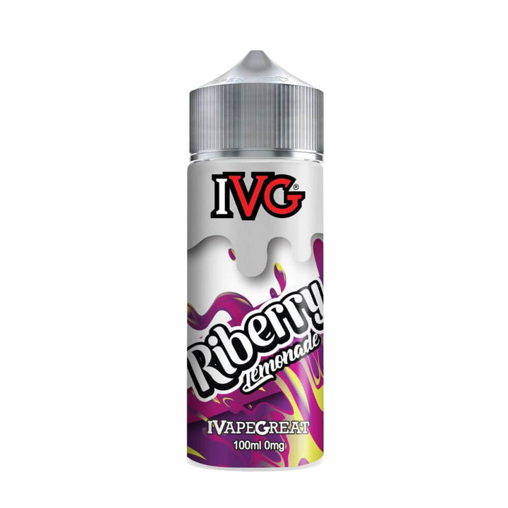 Riberry Lemonade 100ml Shortfill e-Liquid by IVG | The Puffin Hut