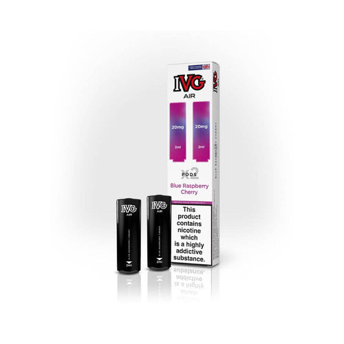 IVG Air 4-in-1 Pre-Filled Pods - Blue Raspberry Cherry | The Puffin Hut