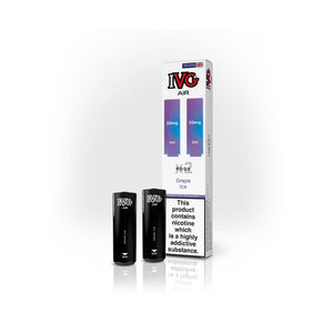 IVG Air 4-in-1 Pre-Filled Pods - Grape Ice | The Puffin Hut