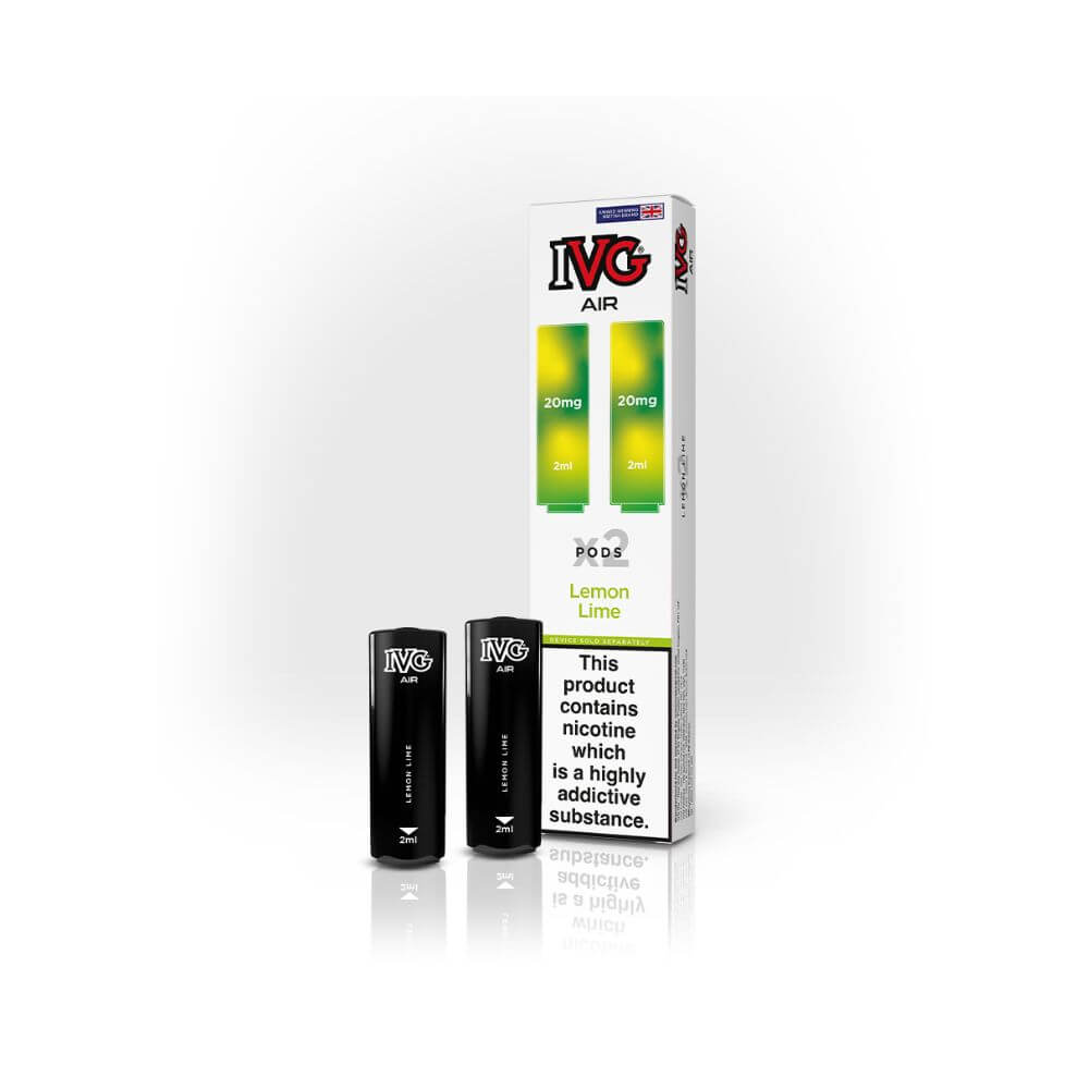 IVG Air 4-in-1 Pre-Filled Pods - Lemon Lime | The Puffin Hut The Puffin Hut