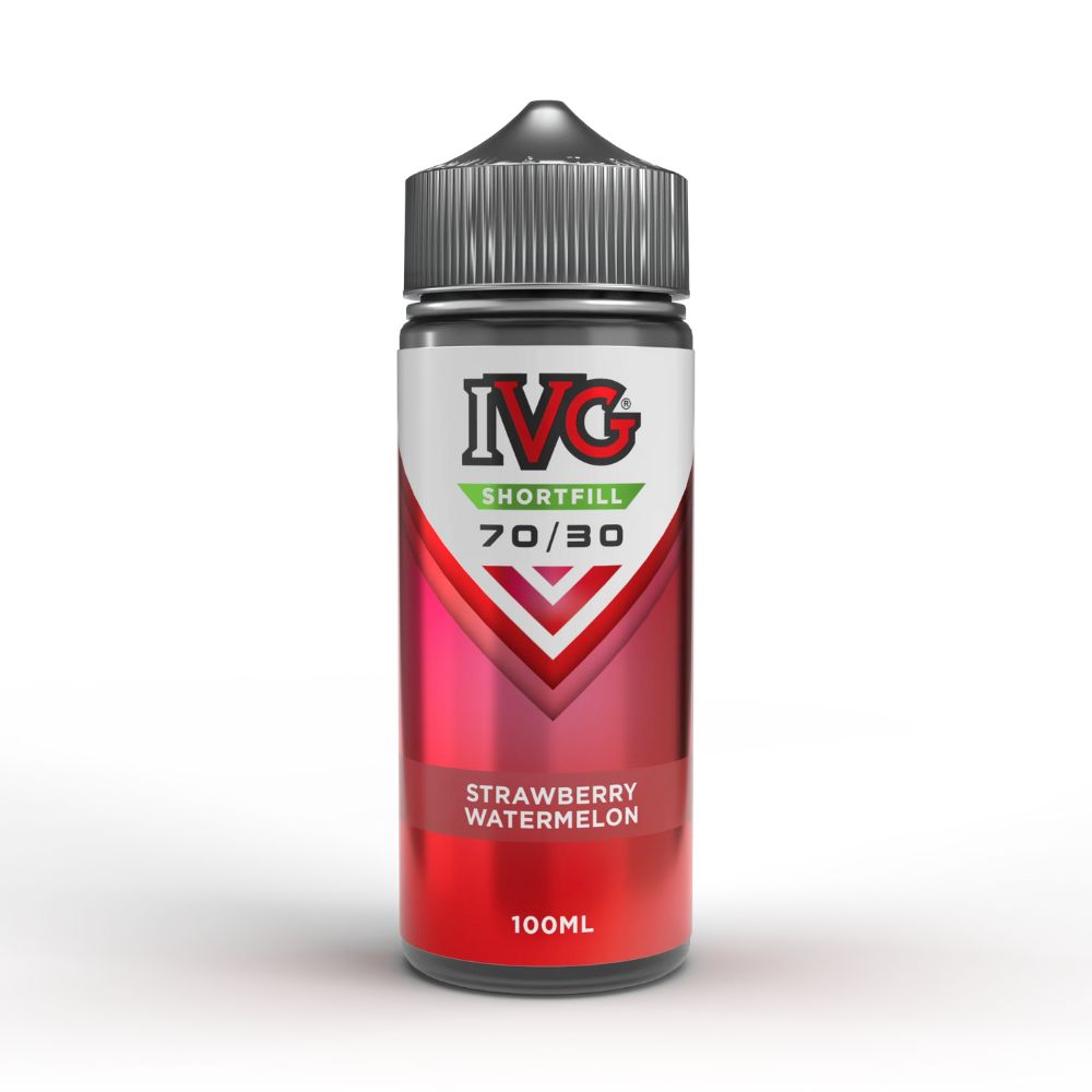 Strawberry Watermelon 100ml Shortfill e-Liquid by IVG | The Puffin Hut