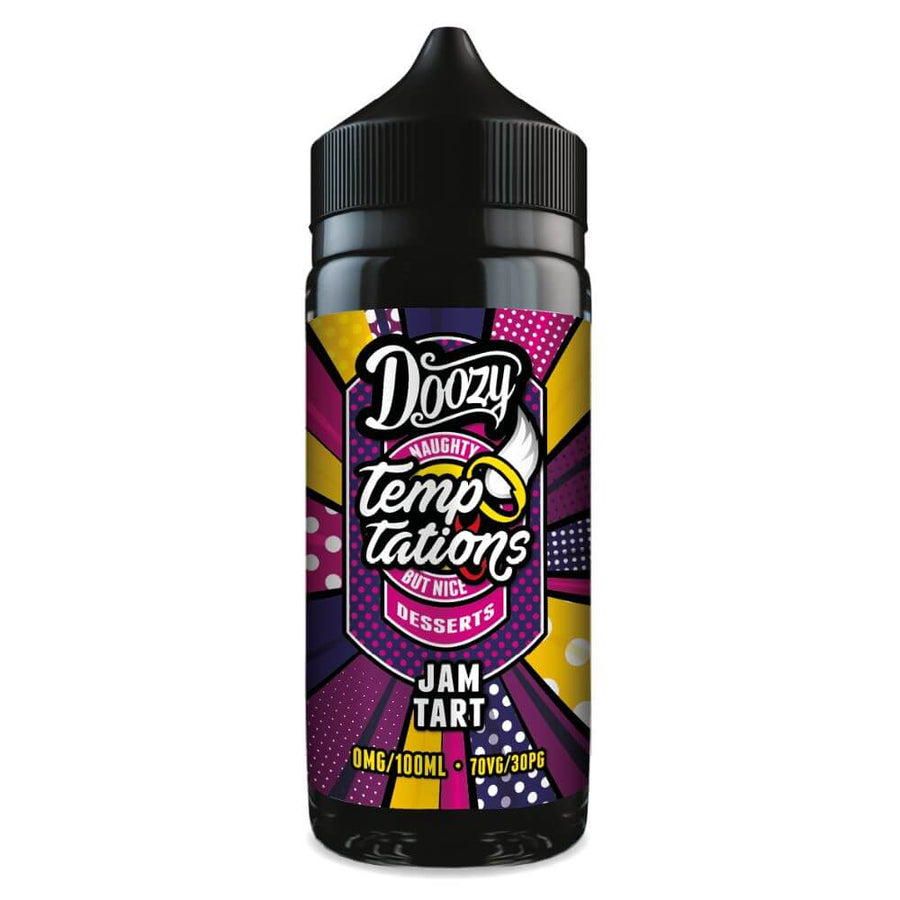 Jam Tart 100ml Shortfill e-Liquid by Doozy Temptations | The Puffin Hut