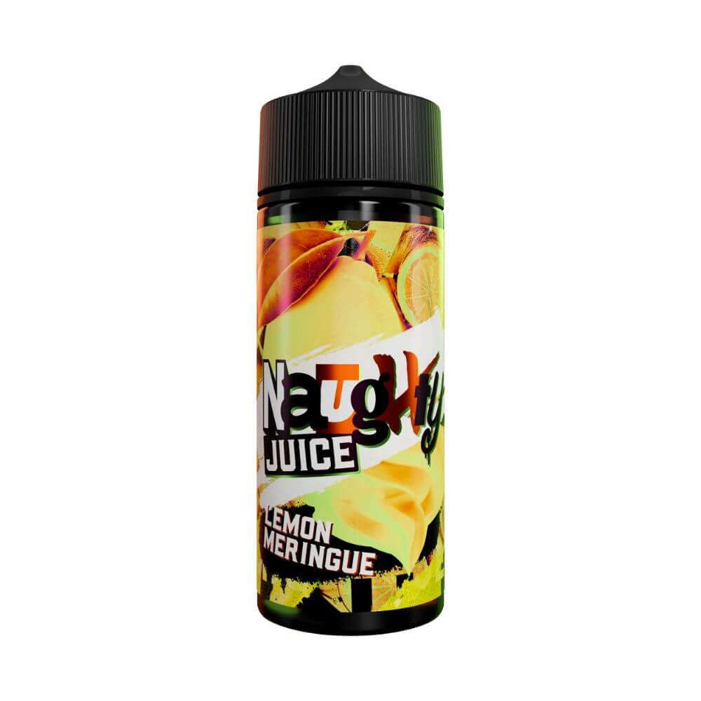 Lemon Meringue 100ml Short Fill by Naughty Juice | The Puffin Hut