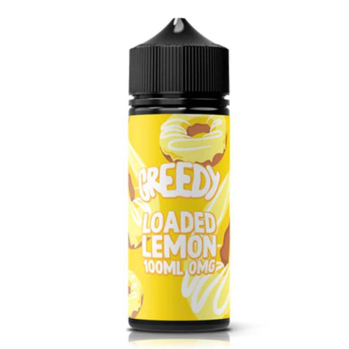 Loaded Lemon 100ml Short Fill e-Liquid by Greedy | The Puffin Hut