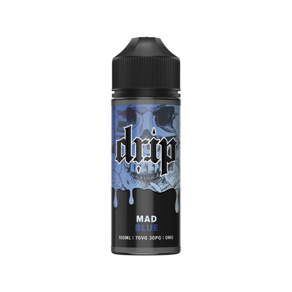 Mad Blue Shortfill e-Liquid by Drip | The Puffin Hut