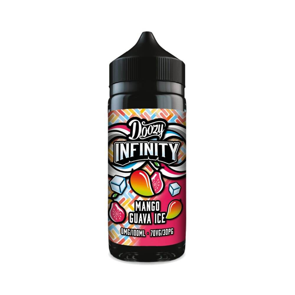 Mango Guava Ice 100ml Shortfill e-Liquid by Doozy Infinity | The Puffin Hut