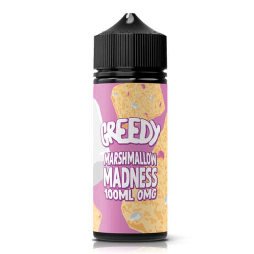 Marshmallow Madness 100ml Short Fill e-Liquid by Greedy | The Puffin Hut