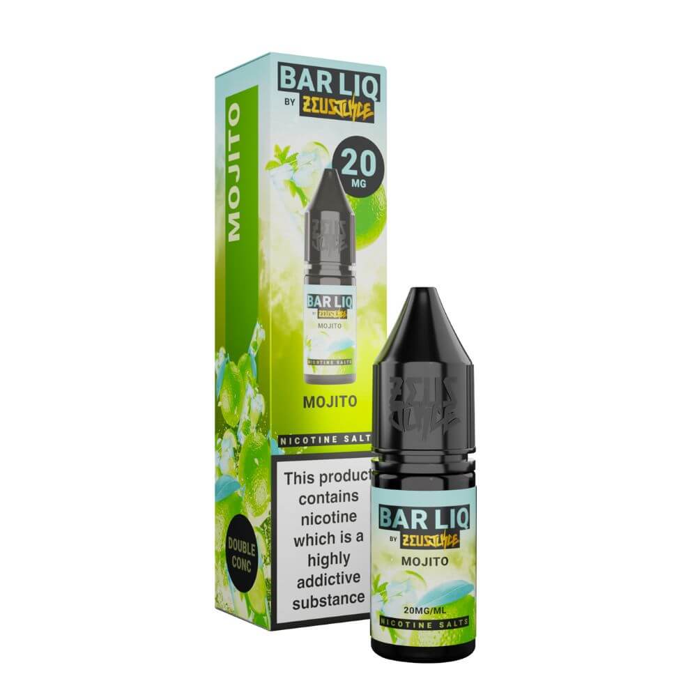 Mojito Bar Liq Nicotine Salt e-Liquid by Zeus Juice | The Puffin Hut