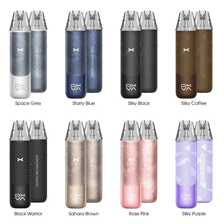 OXVA NeXlim Go Pod Kit - Colours with Names | The Puffin Hut