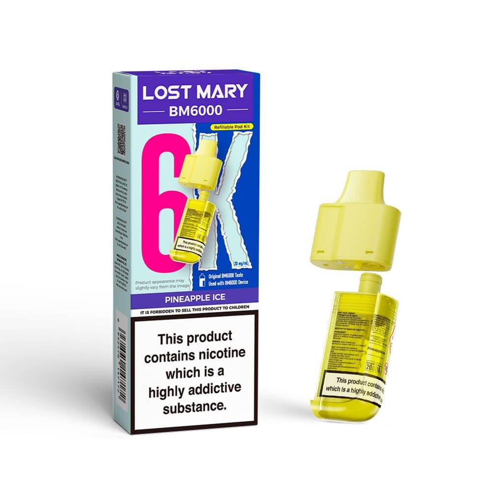 Lost Mary BM6000 Refill Pack - Pineapple Ice