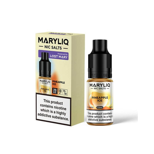 Pineapple Ice Nic Salt By Maryliq | The Puffin Hut