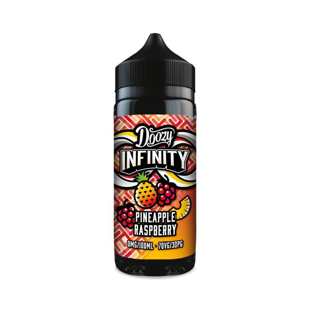 Pineapple Raspberry 100ml Shortfill e-Liquid by Doozy Infinity |The Puffin Hut