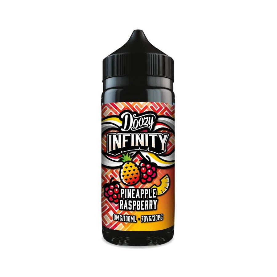 Pineapple Raspberry 100ml Shortfill e-Liquid by Doozy Infinity |The Puffin Hut