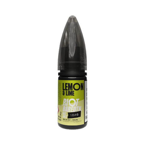 Lemon & Lime Nic Salt e-Liquid by Riot BAR EDTN | The Puffin Hut