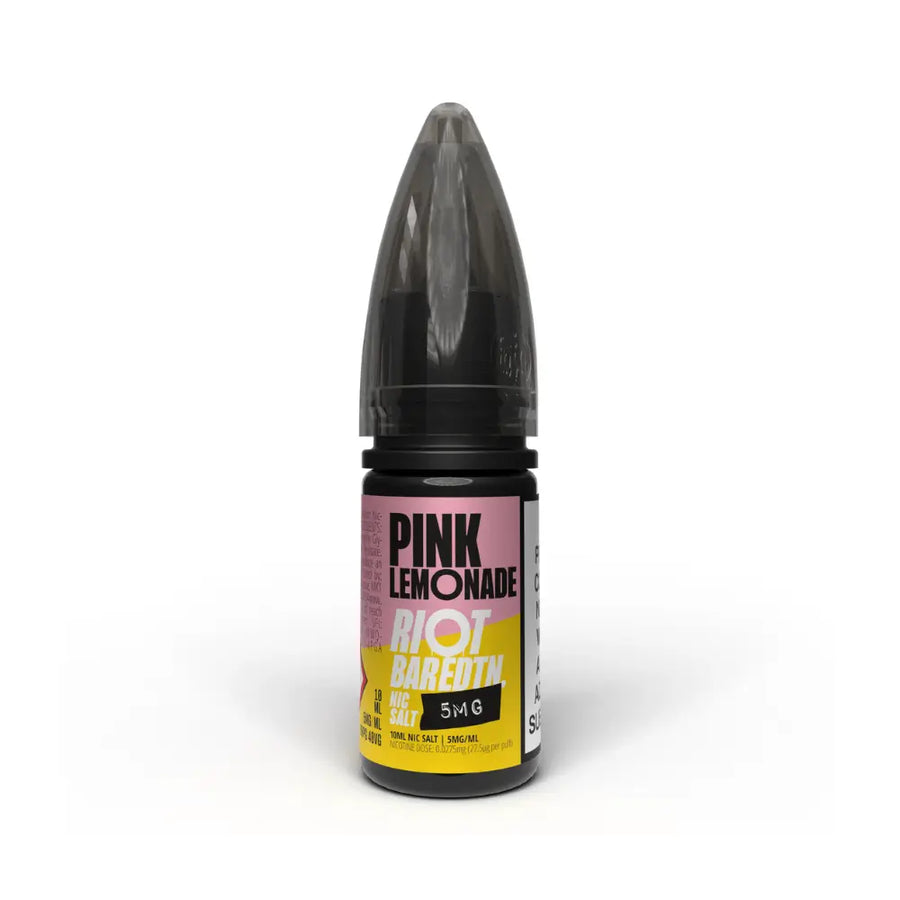 Pink Lemonade Nic Salt 10ml e-Liquid by Riot BAR EDTN | The Puffin Hut