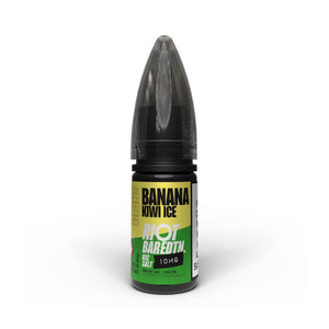 Banana Kiwi Ice 10ml Nic Salt e-Liquid by Riot BAR EDTN | The Puffin Hut