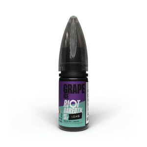 Grape Ice 10ml Nic Salt e-Liquid by Riot BAR EDTN | The Puffin Hut