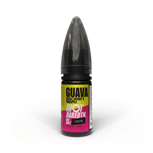 Guava Passionfruit & Pineapple 10ml Nic Salt e-Liquid by Riot BAR EDTN | The Puffin Hut