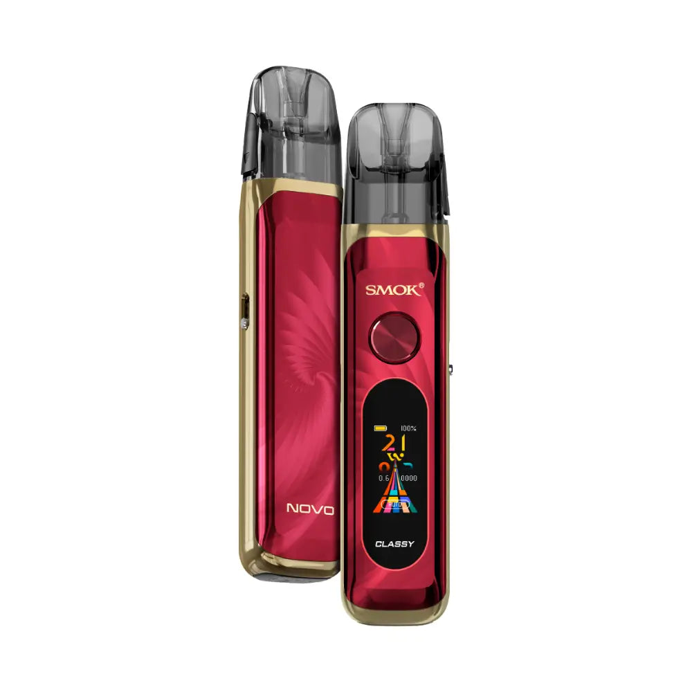 Smok Novo Classy Pod Vape Kit - Ruby Red | The Puffin Hut