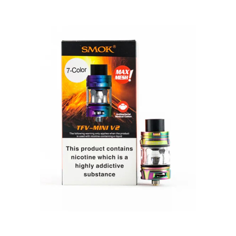 Smok TFV Mini V2 Tank - Rainbow | The Puffin Hut