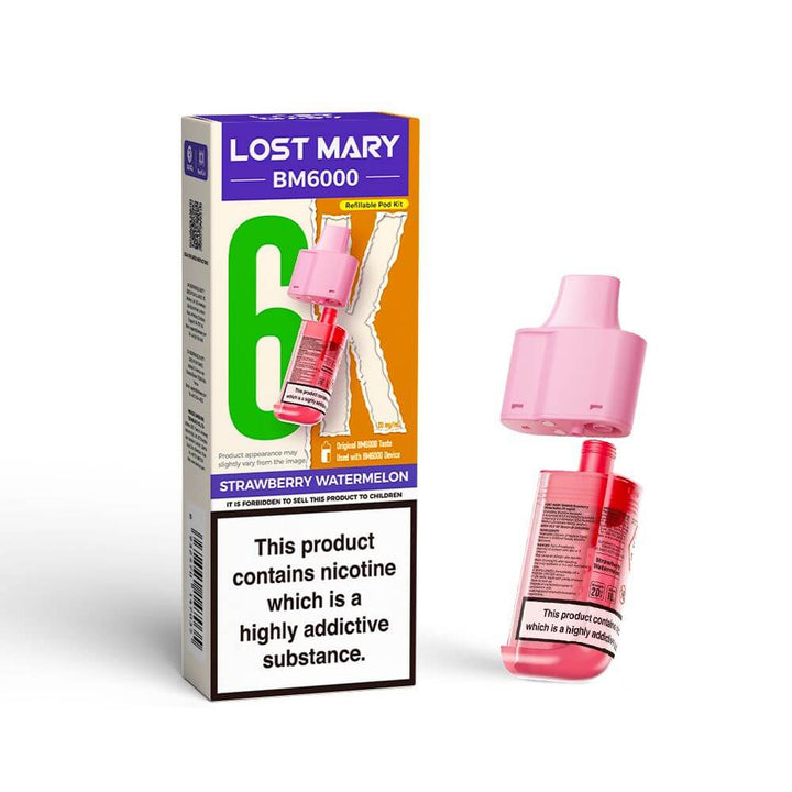 Lost Mary BM6000 Refill Pack - Strawberry Watermelon